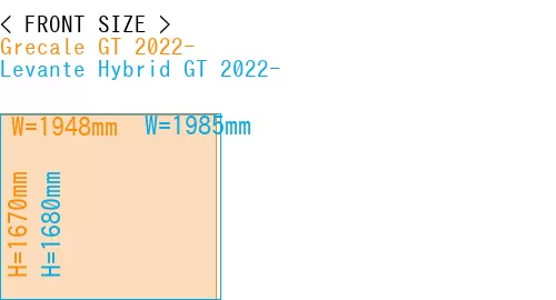 #Grecale GT 2022- + Levante Hybrid GT 2022-